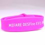 Силиконовый RFID-браслет Mifare Plus SE 1K, 4/7 byte UID (и Classic SL1) (жен./дет.)