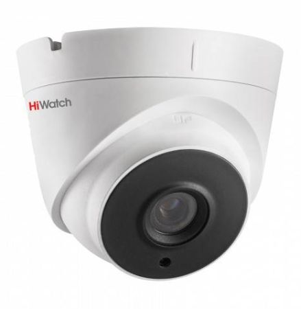 Купольная уличная HD-TVI видеокамера 2Мп HiWatch DS-T203P (6 мм) с питанием PoC
