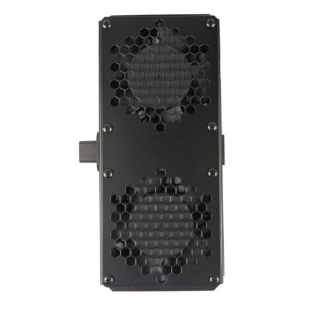 Модуль вентиляторный Hyperline TFAB-T2FR-RAL9004, потолочный