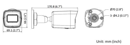 Уличная IP-камера 2Мп HiWatch DS-I200(E) (6 мм) с подсветкой EXIR 2.0