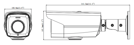 Уличная HD-TVI видеокамера HikVision DS-2CE16D9T-AIRAZH с разрешением 1080p