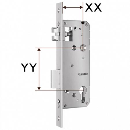 Электронный биометрический замок Novilock Smart Fast v.4212 silver, IP55