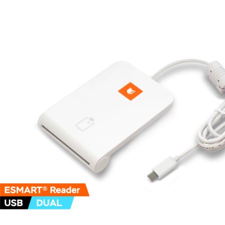 Считыватель бесконтактных карт ESMART® Reader DUAL серии USB (ER7736), разъем USB-C