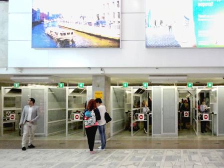 Калитка автоматическая PERCo WMD-05S (створка 1100 мм)