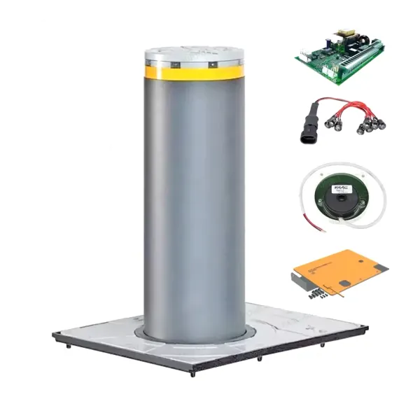 Комплект автоматического болларда Faac J200 HA INOX (600 мм)