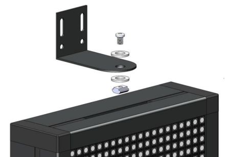 Табло количества свободных мест в паркинге Инфопаркинг Инфотаб Матрикс Р2/Q6/220