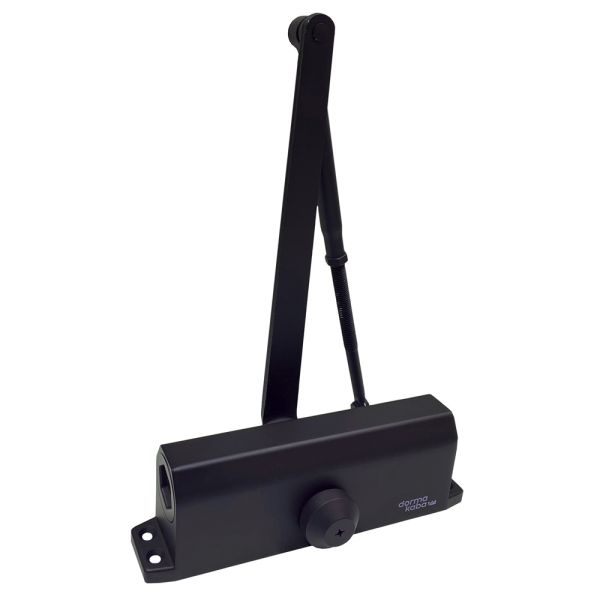 Доводчик дверной dormakaba TS FROST I морозостойкий, 208х19, серый