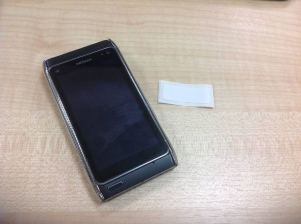 Пассивная метка-наклейка NXP iCode SLIX (38х14мм)