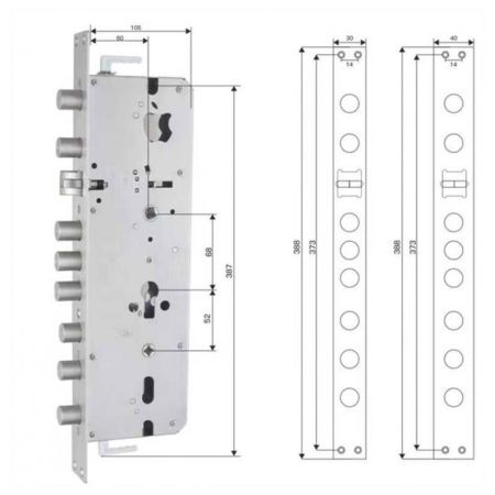 Электронный биометрический замок Moorgen T11 Pro, 7-ми ригельный, кристаллы Сваровски, видеоглазок, Face-ID, Wi-Fi