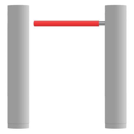 Скоростной одноштанговый турникет Блокпост ЭПР 500