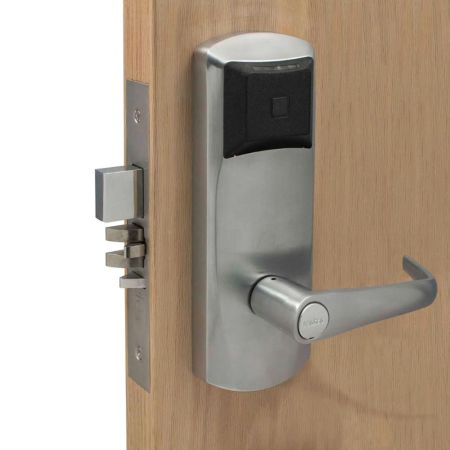 Электронный замок dormakaba Saflok RT Plus ESM, матовый хром (79PS03012EF30-626)