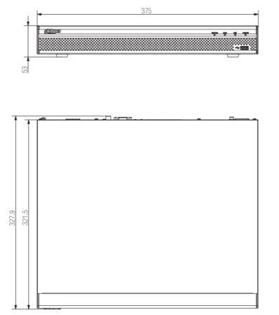 IP-видеорегистратор 16-канальный 4K 16PoE Dahua DHI-NVR4216-16P-4KS2/L