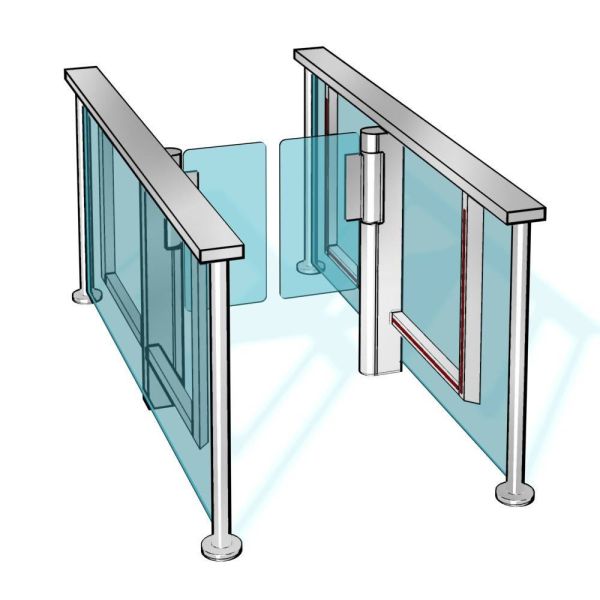 Сенсорный барьер Kaba Argus HSB-E08, 1 проход