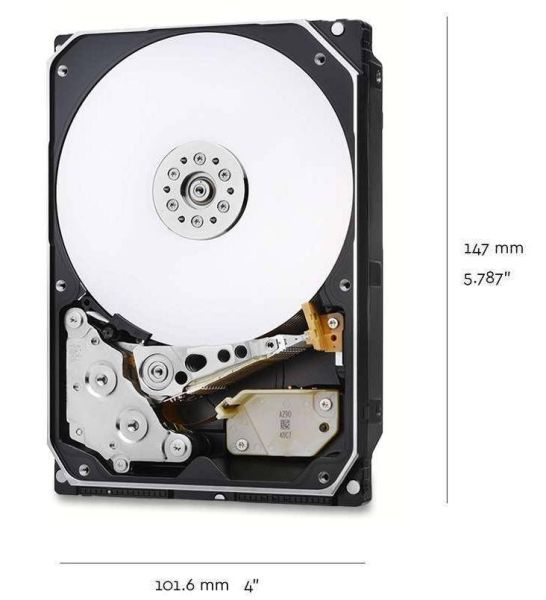Жесткий диск 2ТБ Western Digital Ultrastar DC HA210 (HUS722T2TALA604)
