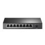 Коммутатор настольный 8-портовый TP-Link TL-SF1008P с 4 портами PoE плюс