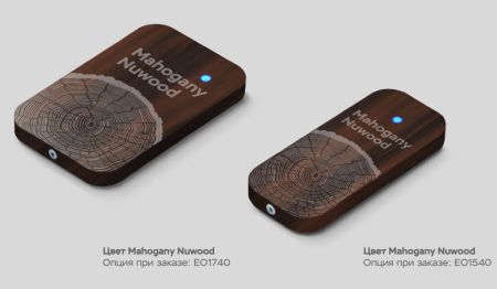 Считыватель бесконтактных карт ESMART® Reader BLE серии STONE (ER1701), с индивидуальной гравировкой, Silverite