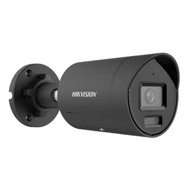 Сетевая IP-камера ColorVu 8Мп Hikvision DS-2CD2087G2H-LIU/SL (2.8 мм), черная с интеллектуальной гибридной подсветкой до 40 м