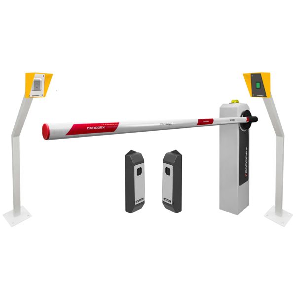 Автоматический шлагбаум Carddex RBM-L Оптимум RFID со стойками въезда/выезда