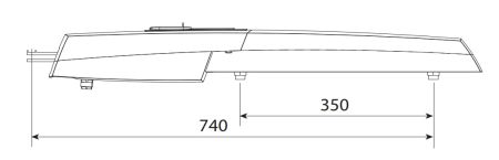 Комплект автоматики Came AXL RC Combo для распашных ворот (8K01MP-021)