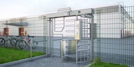 Полноростовой моторизированный турникет Magnetic MPB 112 (MPB112AA101) с моторизированной калиткой для велосипеда