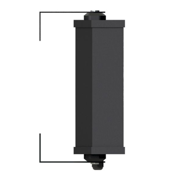 Светофор светодиодный односекционный Инфопаркинг ИС-1/24/Зелёный+Красный, 145 мм