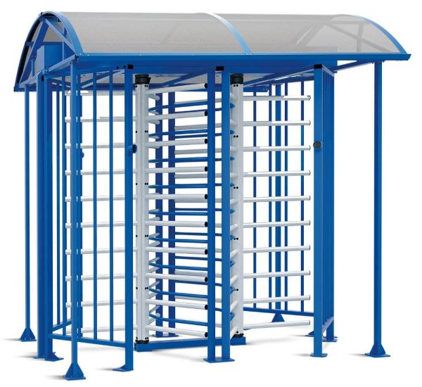 Турникет полноростовой двухпроходной PERCo-RTD-20.1 уличный с электроприводом