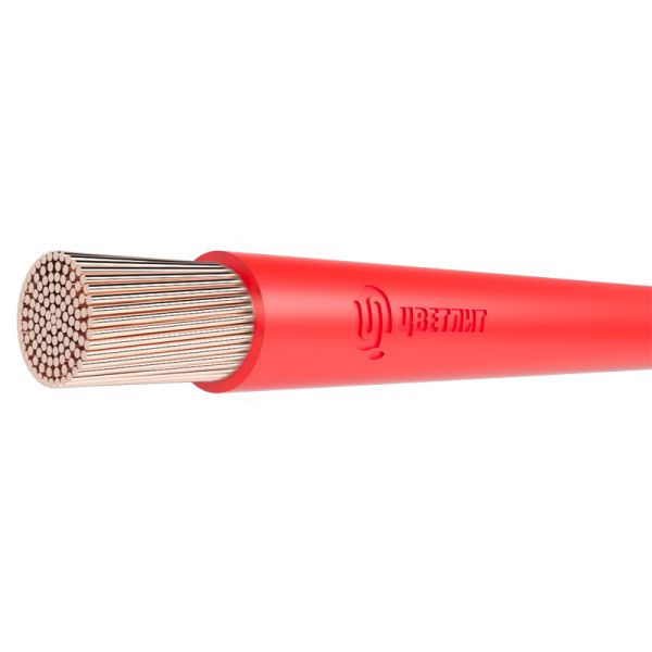 Кабель силовой ПуГВнг(A)-LS 1х2,5, красный