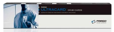 Карта пластиковая без чипа Fargo 81754 UltraCard CR-80 (100 шт.)