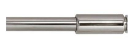 Фиксатор пружинный с перемычкой Ø 25мм (L до 1500мм) НЕРЖ