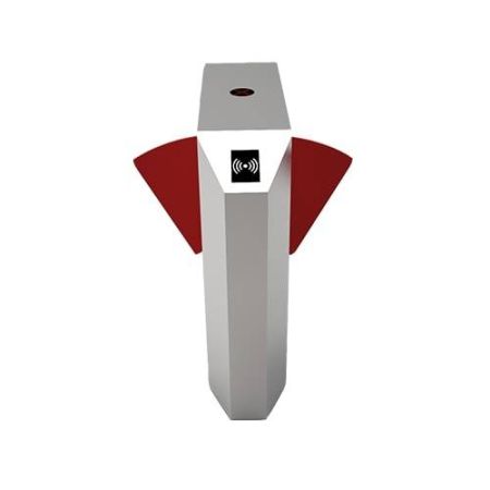 Центральный модуль раздвижного турникета ZKTeco FBL2222 Pro с биометрическими считывателями (со створками)