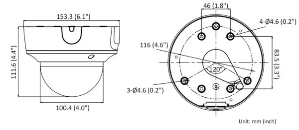 Антивандальная уличная IP-видеокамера 2Мп HikVision DS-2CD2723G2-IZS(D) (2.8-12 мм)