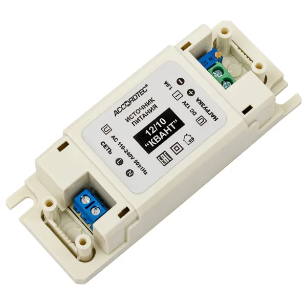 Источник стабилизированного питания AccordTec AT-12/10 КВАНТ