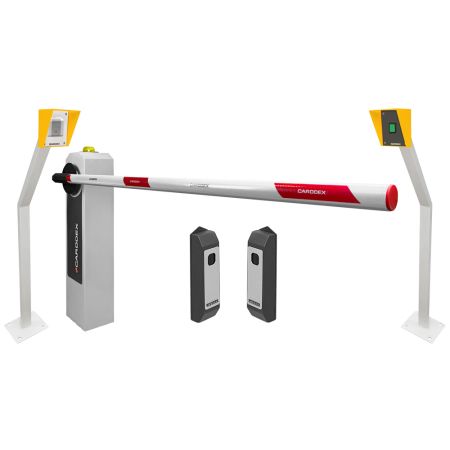Автоматический шлагбаум Carddex RBM-R Оптимум RFID со стойками въезда/выезда