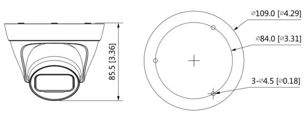 IP-видеокамера уличная 4Мп Dahua DH-IPC-HDW1431T1P-0280B-S4