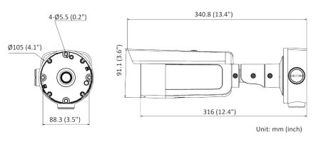 Антивандальная IP-видеокамера 2Мп HikVision DS-2CD3626G2T-IZS(C) (2.7-13.5 мм) с моторизированным вариофокальным объективом Антивандальная IP-видеокамера 2Мп HikVision DS-2CD3626G2T-IZS(C) (2.7-13.5 мм) с моторизированным вариофокальным объективом