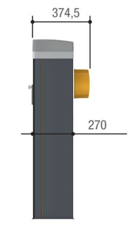 Скоростной автоматический шлагбаум Came GARD PX 3 KIT со стрелой 3050 м