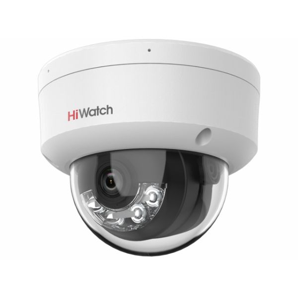 Антивандальная IP-камера 2Мп HiWatch DS-I252M(B) (4 мм) с гибридной Smart-подсветкой и встроенным микрофоном