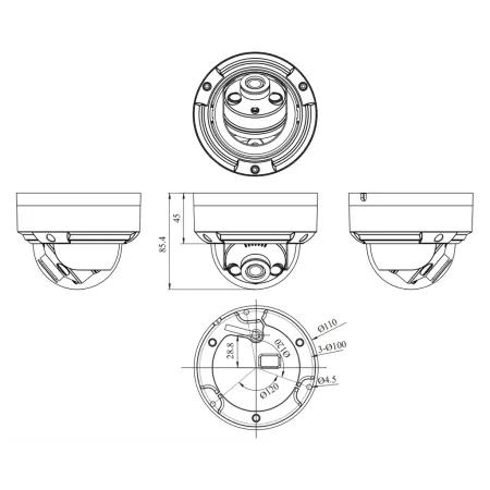 IP-видеокамера 2Мп RVi-2NCD2362 (2.8)