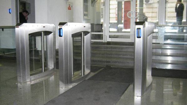 Боковой модуль распашного турникета Gotschlich Selection DF (высота 1250 мм)