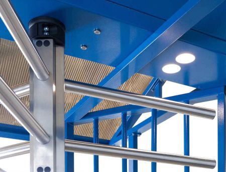 Турникет полноростовой PERCo-RTD-16.2S уличный с электромеханическим приводом