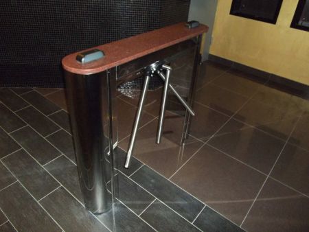 Турникет-трипод тумбовый Ростов-Дон ТТ10М1-Н из нержавеющей стали (без планок)