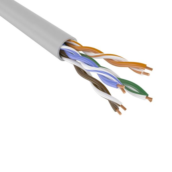 Кабель витая пара неэкранированный U/UTP ЛЮ-КСО-5e.4.10ВВ/FRLS.47К3, внутренний, огнестойкий