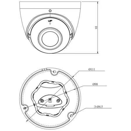 IP-видеокамера 8Мп RVi-2NCE8426 (1.68) уличная с микрофоном IP-видеокамера 8Мп RVi-2NCE8426 (1.68) уличная с микрофоном