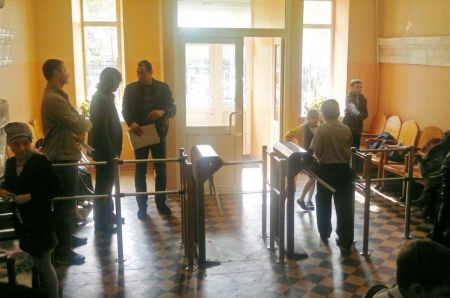 Электронная проходная PERCo-KT02.9 с ПО PERCo-WS и модулем WM01