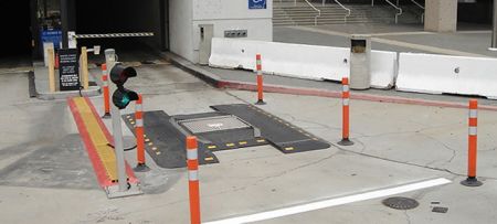 Система досмотра днища автомобилей SecuScan перемещаемая