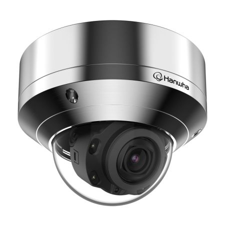 Антивандальная сетевая IP-видеокамера 2Мп Wisenet XNV-6080RSA (2.8-12 мм) из нержавеющей стали