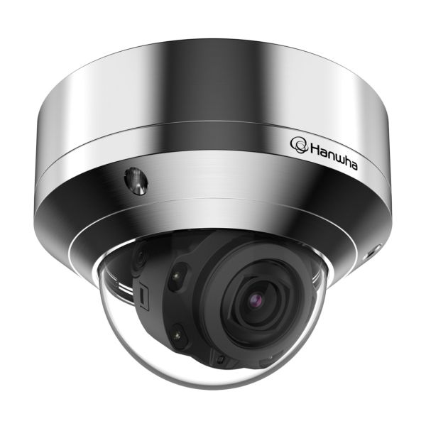 Антивандальная сетевая IP-видеокамера 2Мп Wisenet XNV-6080RSA (2.8-12 мм) из нержавеющей стали