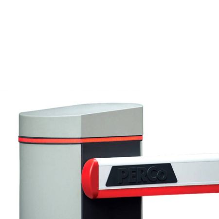 Шлагбаум автоматический PERCo GS04.1 с прямоугольной стрелой 3 м и встроенной системой обогрева