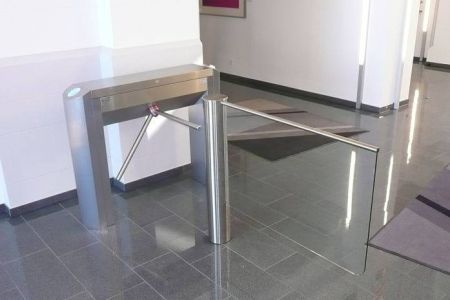 Трехштанговый тумбовый турникет-трипод Gotschlich Modul Tonda 3-Arm (6MTO3AEC)