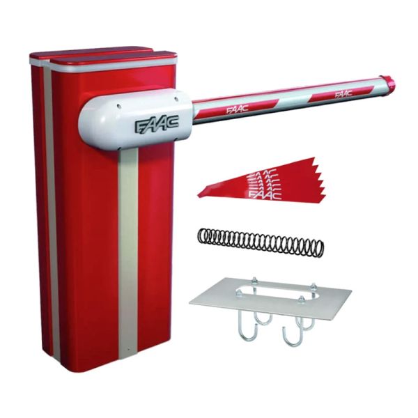 Комплект автоматического шлагбаума Faac B680H/4 c круглой стрелой 4.3 м